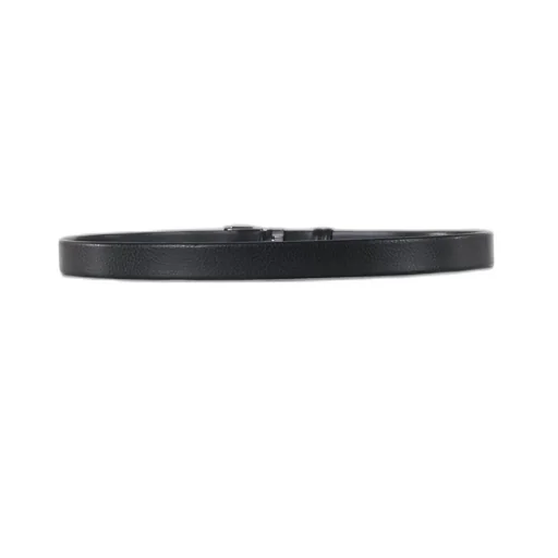 Emporio Armani Logo Engraved Buckle Belt