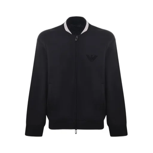 Emporio Armani Zip-Up Sweater