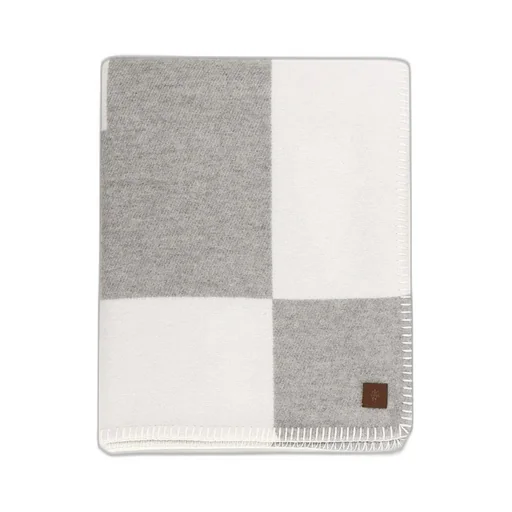 Eleventy Logo Wool-Cashmere Throw