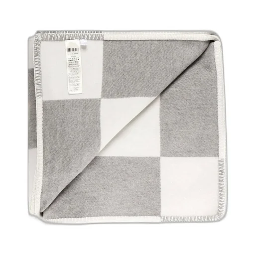 Eleventy Logo Wool-Cashmere Throw