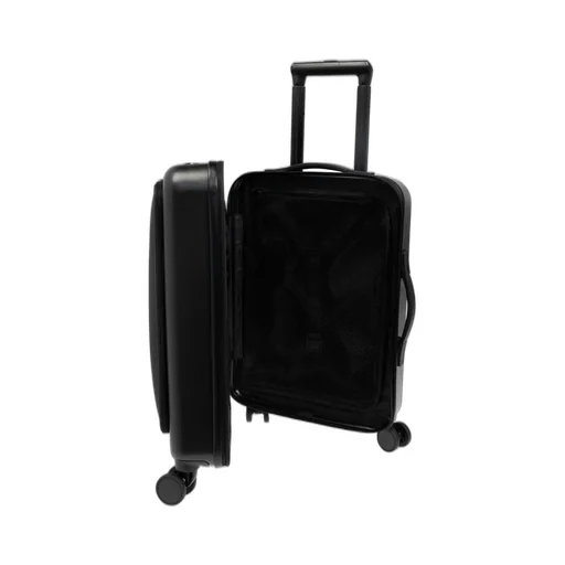 Emporio Armani Logo-Plaque Zipped Suitcase