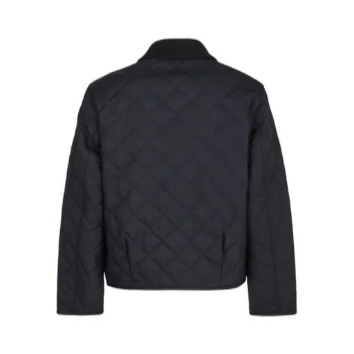 Emporio Armani Logo Patch Quilted Jacket