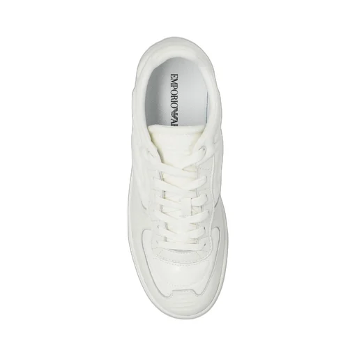 Emporio Armani Quilted Lace-Up Sneakers