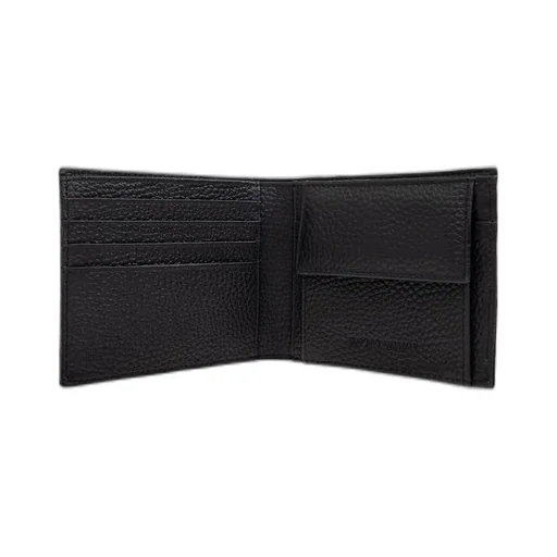 Emporio Armani Logo Plaque Bifold Wallet