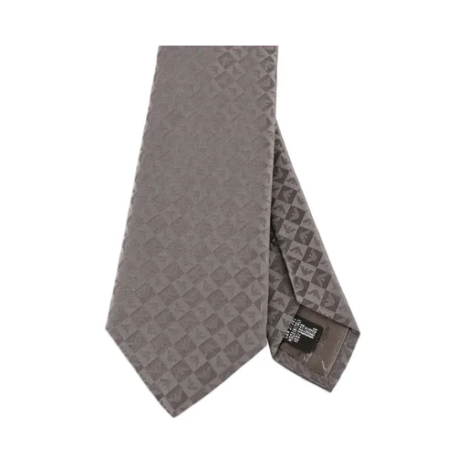 Emporio Armani Jacquard Pattern Pointed Tip Tie