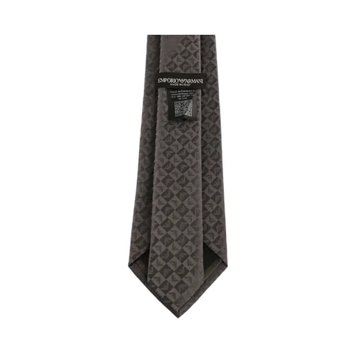 Emporio Armani Jacquard Pattern Pointed Tip Tie
