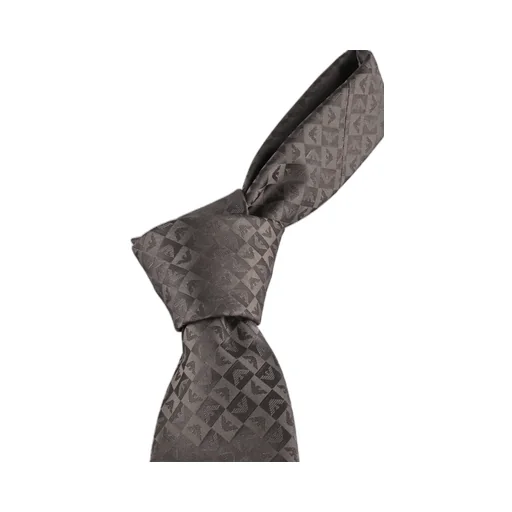 Emporio Armani Jacquard Pattern Pointed Tip Tie