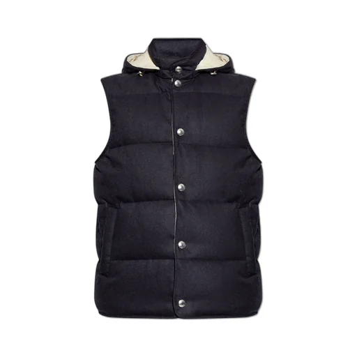 Eleventy Quilted Hooded Vest