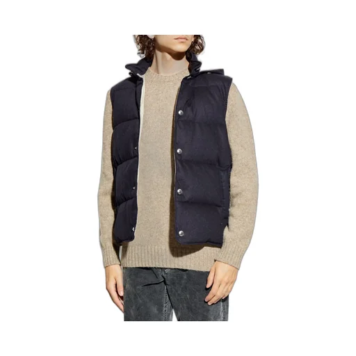 Eleventy Quilted Hooded Vest