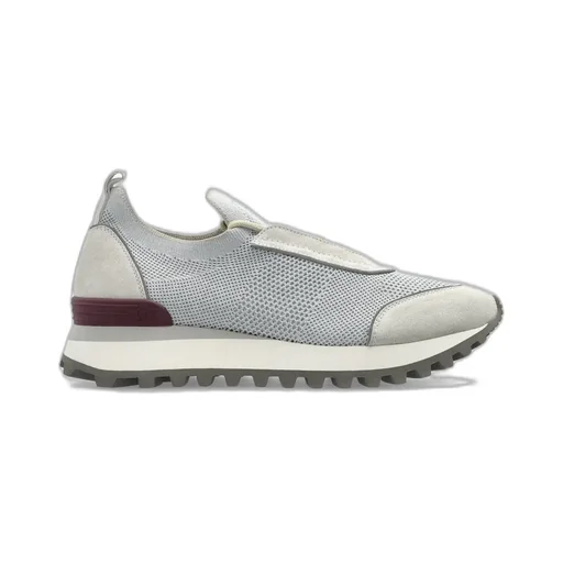 Eleventy Logo-Embellished Sneakers