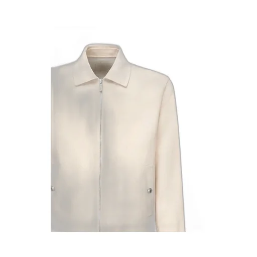 Eleventy Zip-Front Drawstring Coat