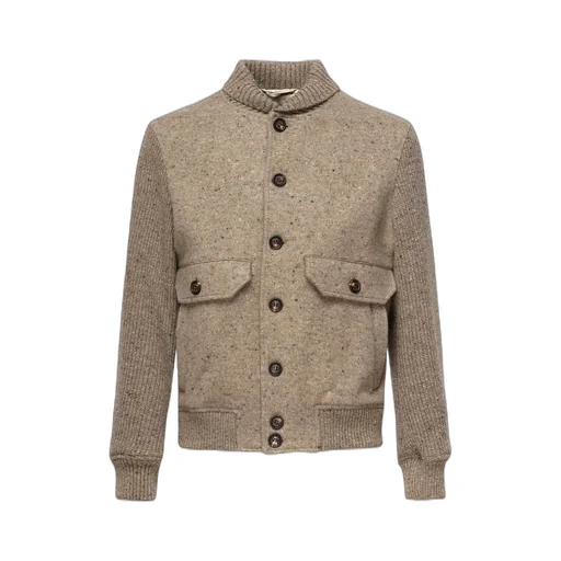 Eleventy Ribbed Cuff Jacket
