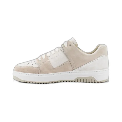 Eleventy Logo Patch Low Up Sneakers