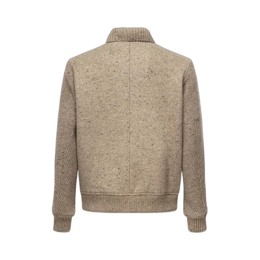 Eleventy Ribbed Cuff Jacket