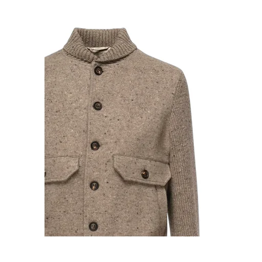 Eleventy Ribbed Cuff Jacket