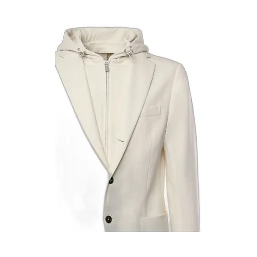 Eleventy Hooded Blazer Jacket