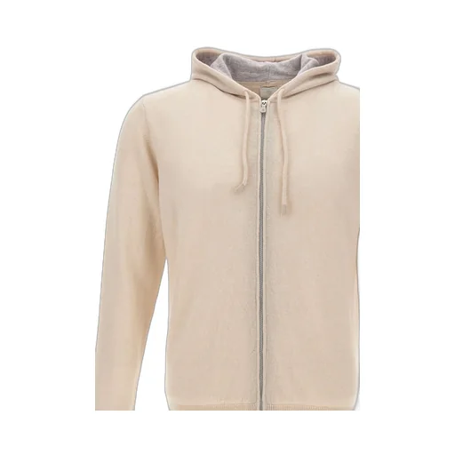 Eleventy Hooded Cashmere Sweater