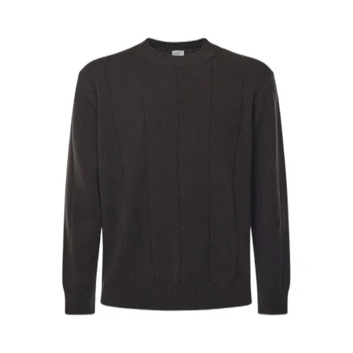 Eleventy Ribbed Crew Neck Knitwear