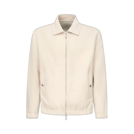 Eleventy Zip-Front Drawstring Coat
