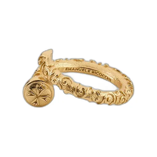 Emanuele Bicocchi Flourish Spiral Ring