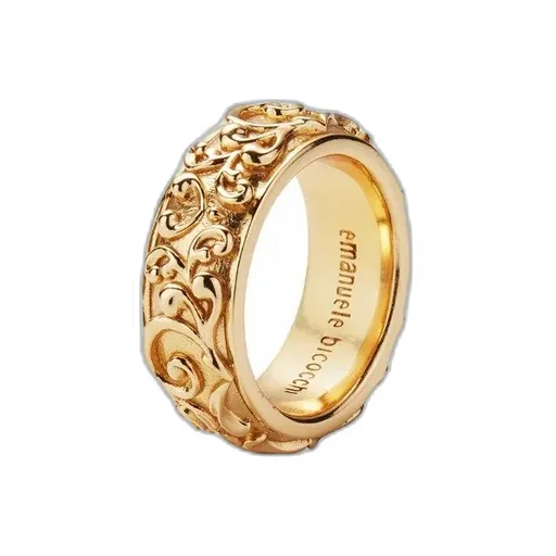 Emanuele Bicocchi Large Arabesque Band Ring