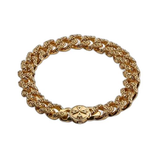 Emanuele Bicocchi Small Flourish Chain Bracelet