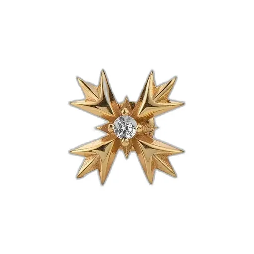 Emanuele Bicocchi Crest Embellished Earring