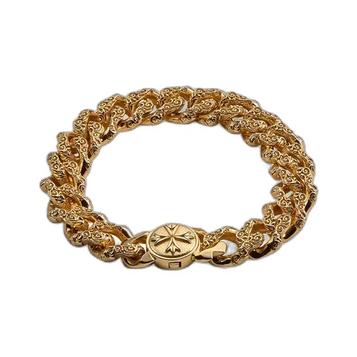 Emanuele Bicocchi Flourish Chain Bracelet