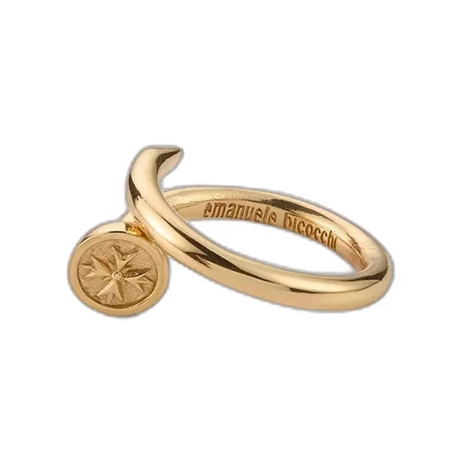 Emanuele Bicocchi Crest Spiral Ring