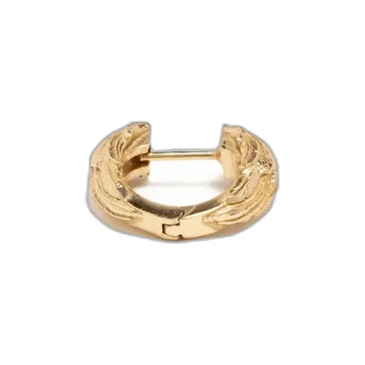 Emanuele Bicocchi Wings Hoop Earring
