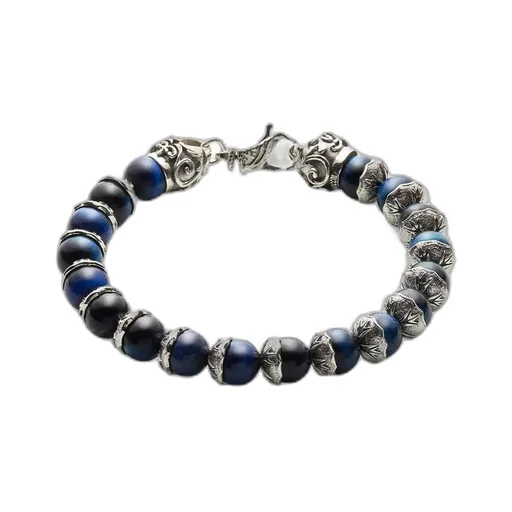 Emanuele Bicocchi Beaded Logo Bracelet