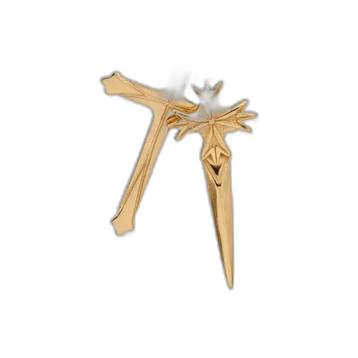 Emanuele Bicocchi Large Pugnale And Cross Necklace