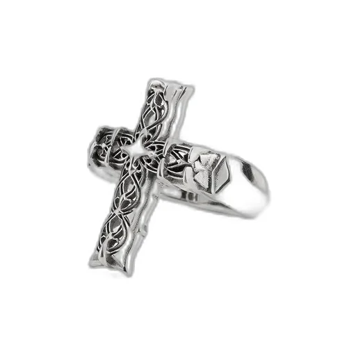 Emanuele Bicocchi Reissue Large Notre-Dame Cross Ring