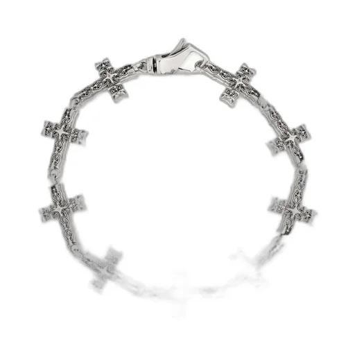 Emanuele Bicocchi Multi Notre Dame Cross Bracelet