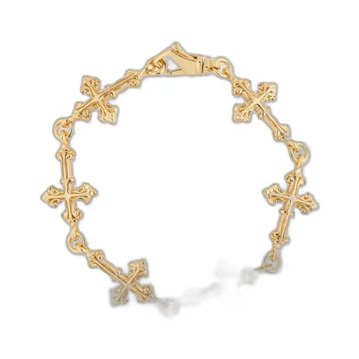 Emanuele Bicocchi Large Multi-Cross Avelli Bracelet