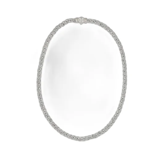 Emanuele Bicocchi Diamond-Cut Flat Braided Necklace