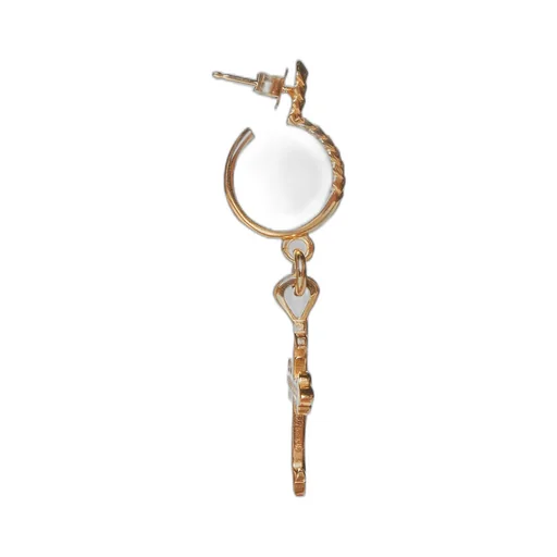 Emanuele Bicocchi Cross Drop Single Earring