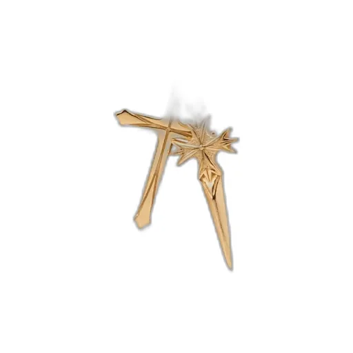 Emanuele Bicocchi Pugnale And Cross Necklace