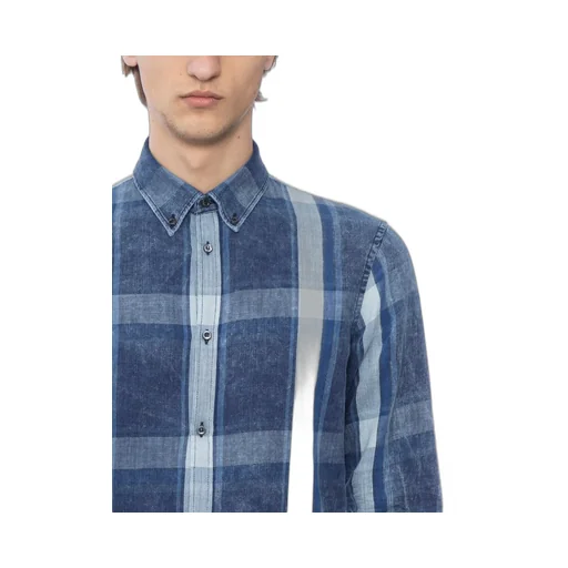 Dsquared2 Checked Denim Shirt
