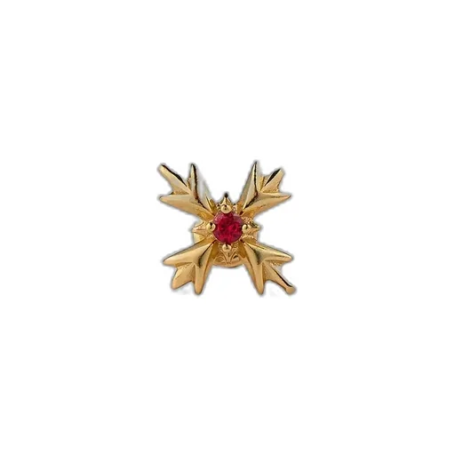 Emanuele Bicocchi Embellished Crest Earring