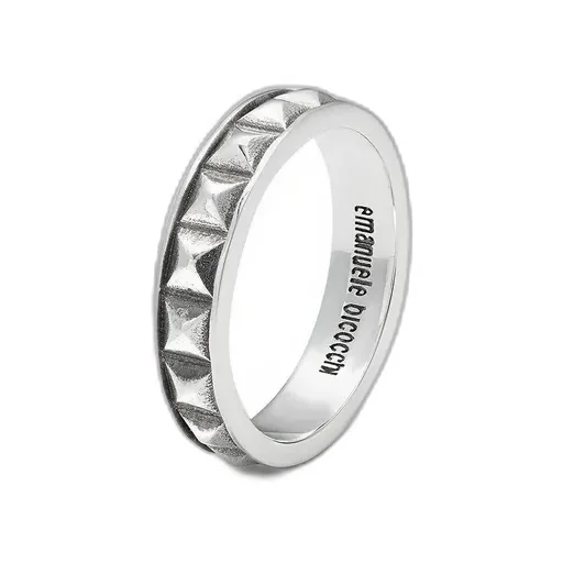 Emanuele Bicocchi Pyramid Band Ring