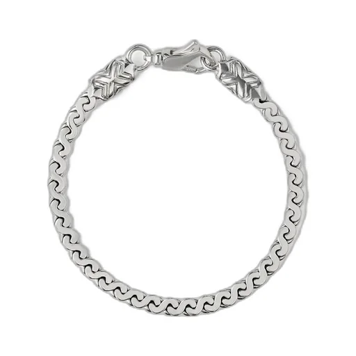 Emanuele Bicocchi Infinity Loop S-Link Bracelet