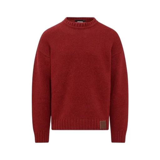 Dsquared2 Logo-Patch Crewneck Jumper