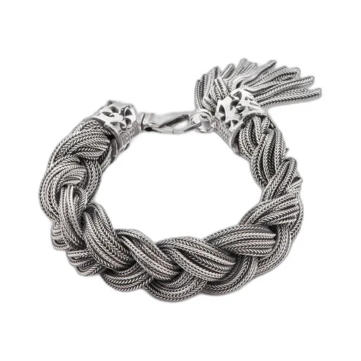Emanuele Bicocchi Large Braided Bracelet