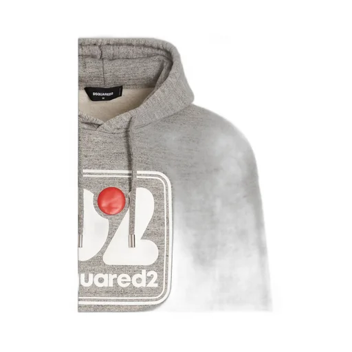 Dsquared2 Logo Printed Drawstring Hoodie