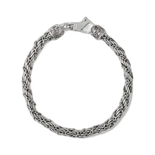 Emanuele Bicocchi Wrapped Rope Chain Bracelet