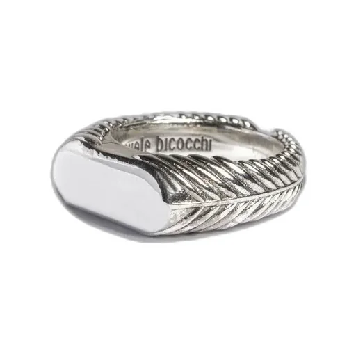 Emanuele Bicocchi Flat Signet Ring