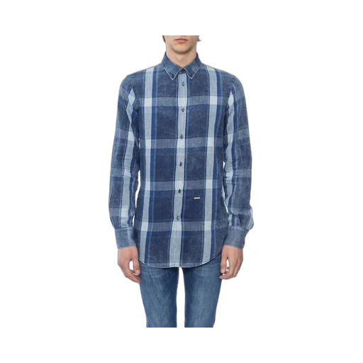 Dsquared2 Checked Denim Shirt