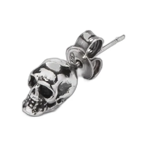 Emanuele Bicocchi Skull Stud Earring