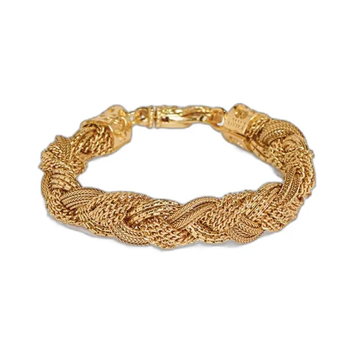 Emanuele Bicocchi Large Mixed Braided Bracelet